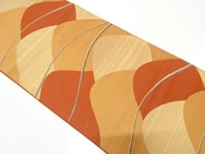 アンティーク　山並模様織り出し袋帯（材料）